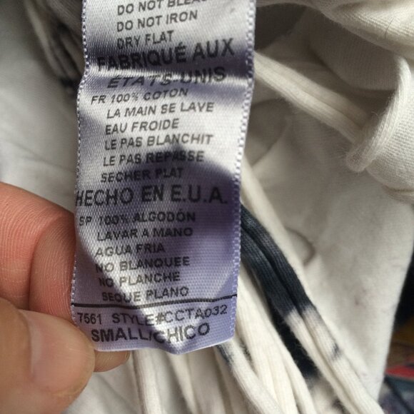 Coca-Cola Coke Very Cherry Womens Camisole Tank Top Small Fringe Black White - Picture 7 of 7